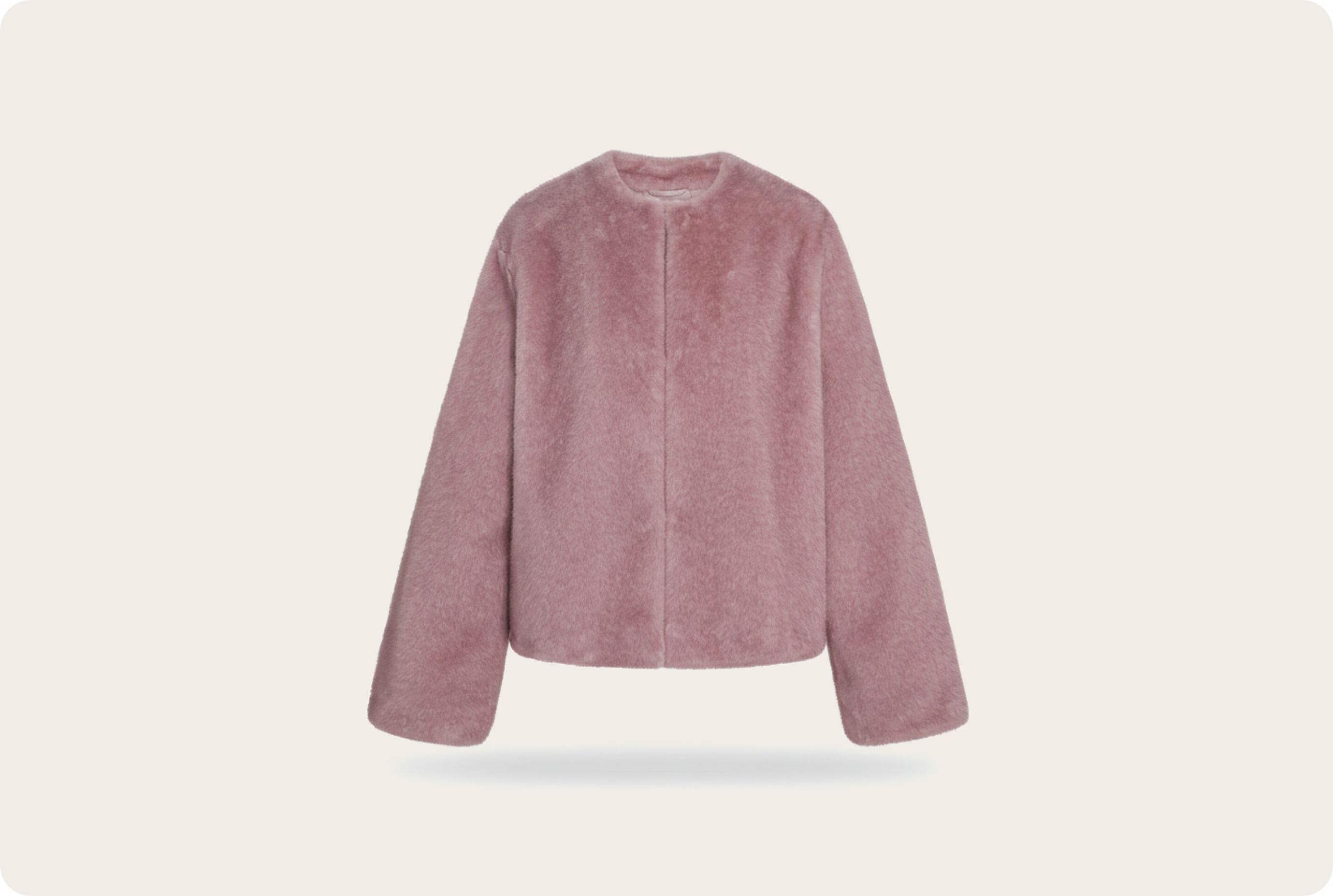 Purple textured jacket fashion item